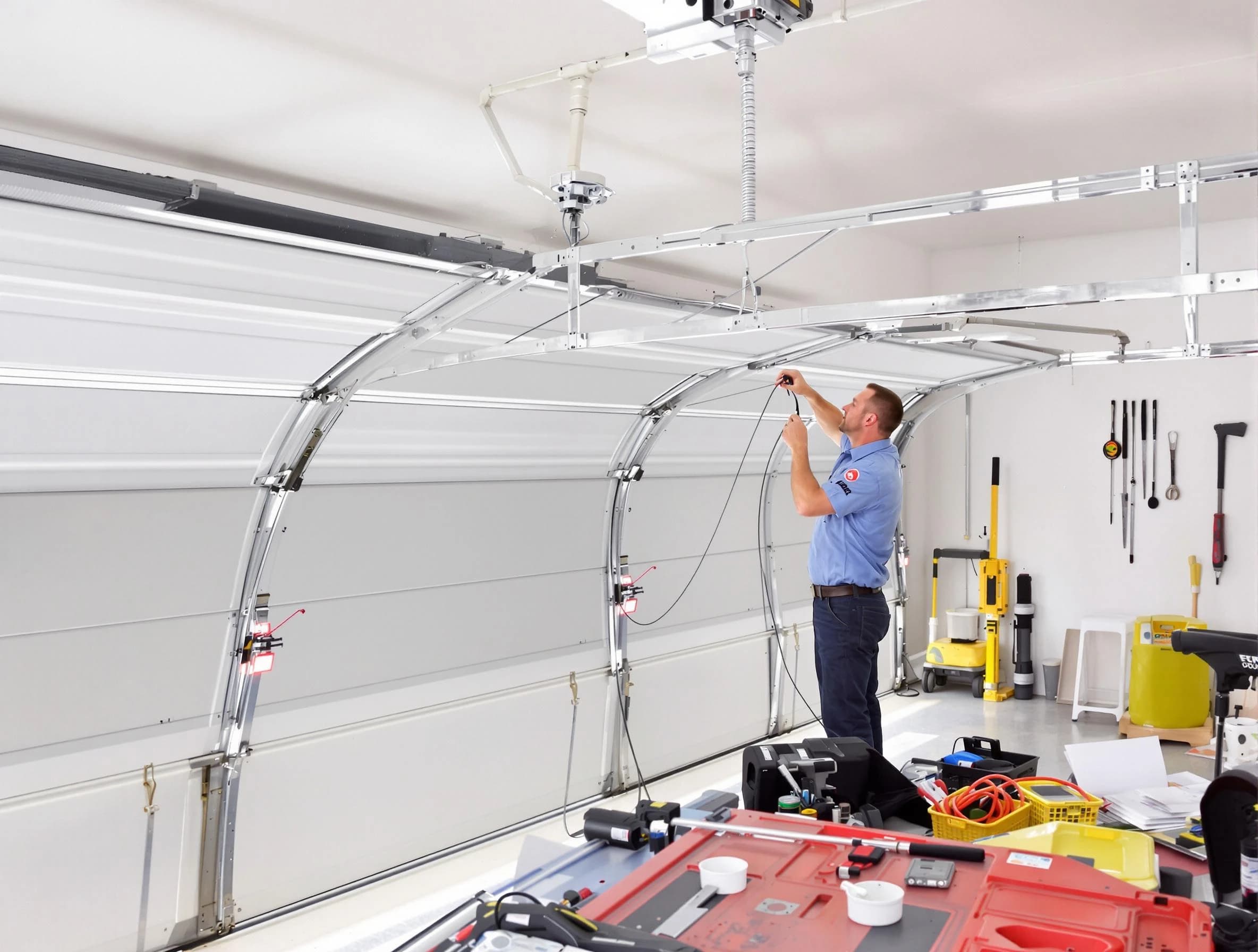 Garage door cable repair service by Sayreville Garage Door Repair in Sayreville