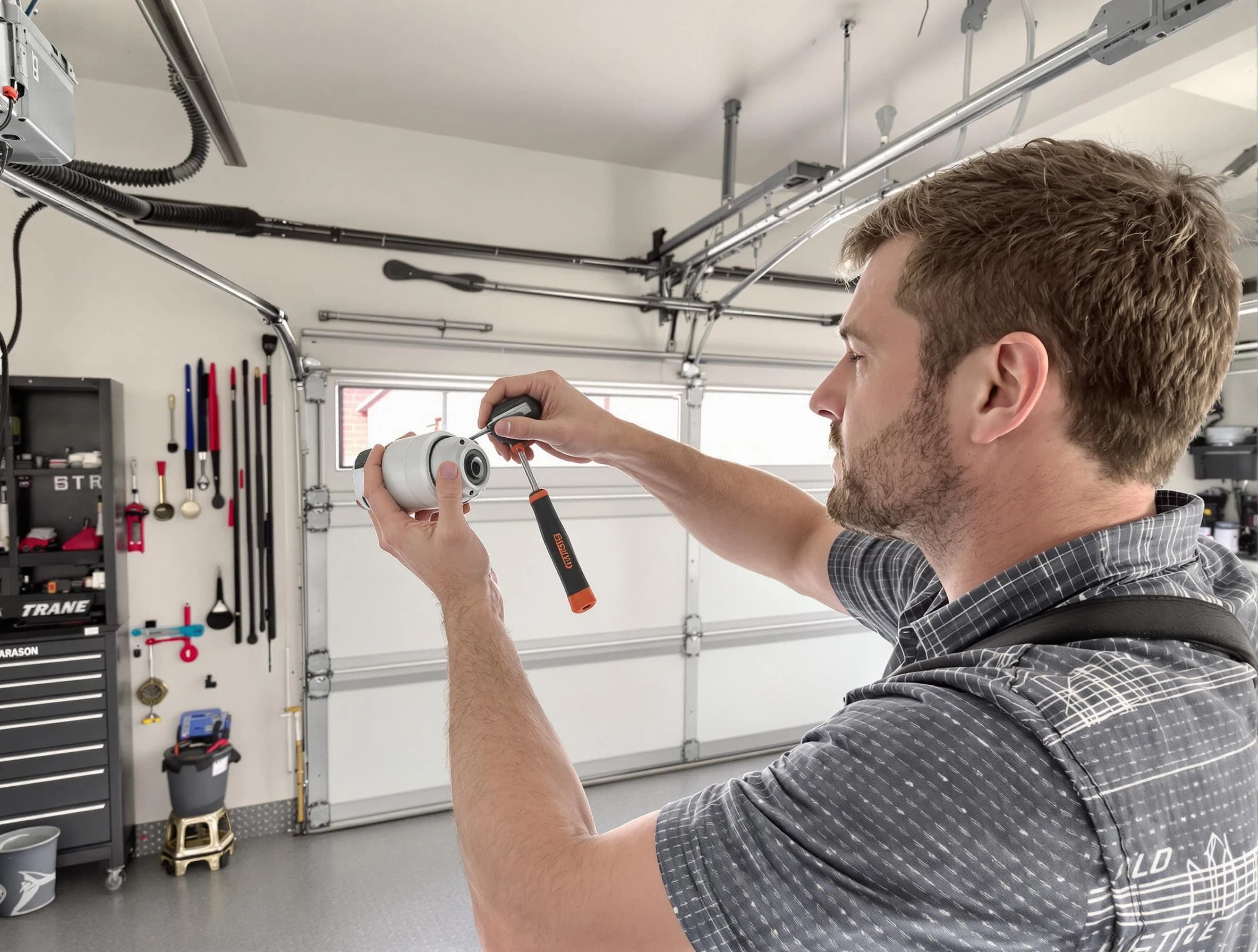 Garage door opener repair service by Sayreville Garage Door Repair in Sayreville