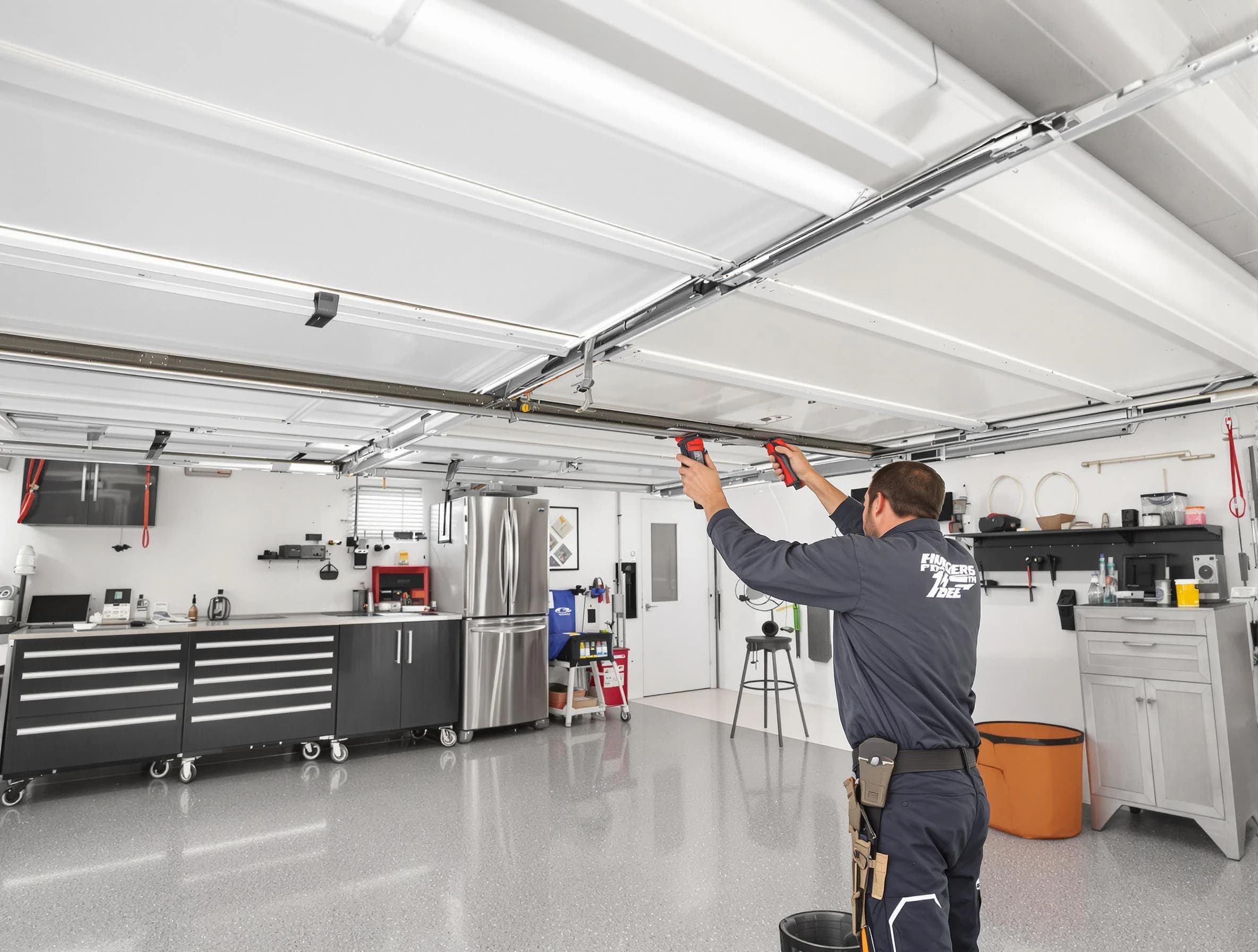 Overhead garage door repair service by Sayreville Garage Door Repair in Sayreville