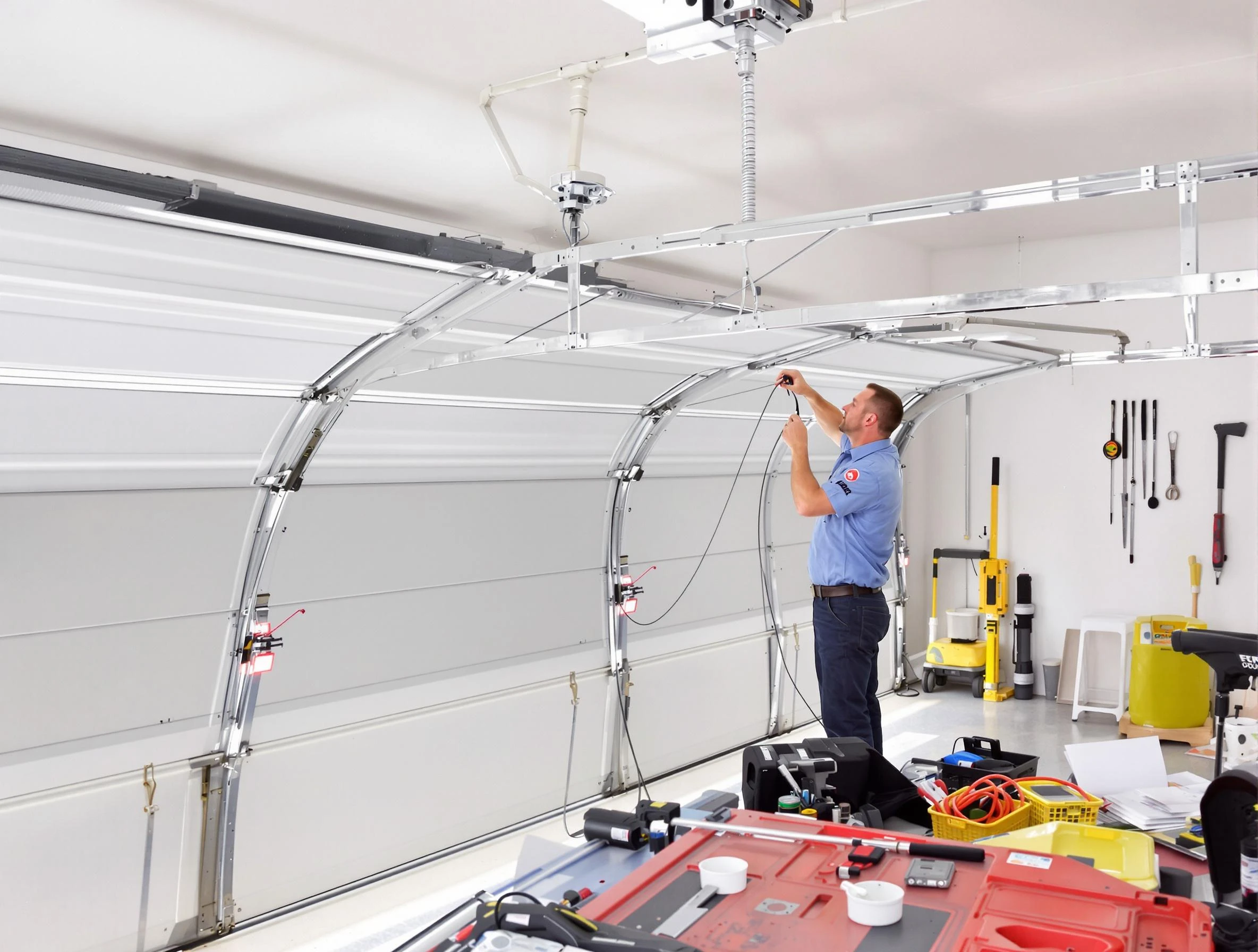 Garage door cable repair service by Sayreville Garage Door Repair in Sayreville