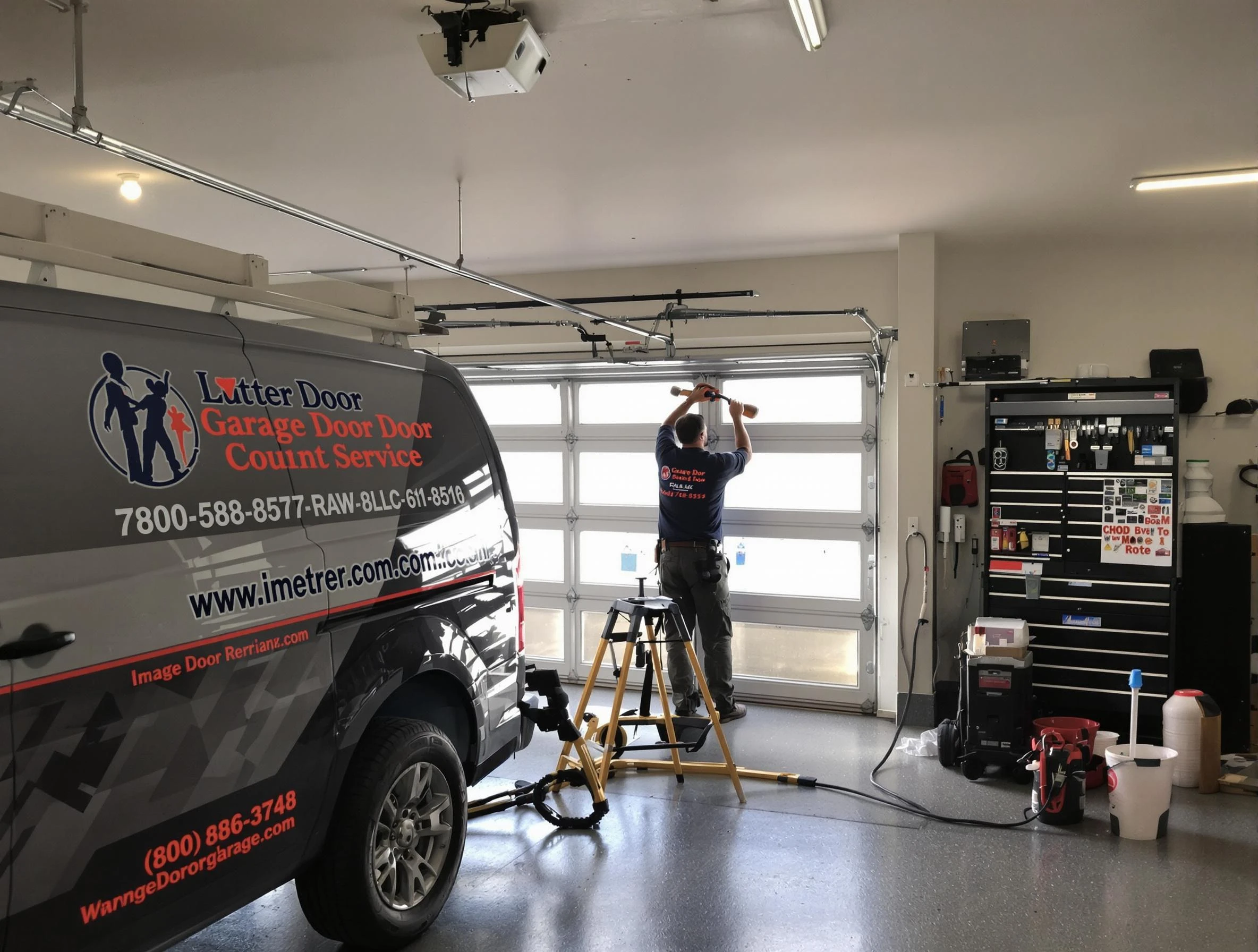 Sayreville Garage Door Repair rapid response team performing same-day repair in Sayreville